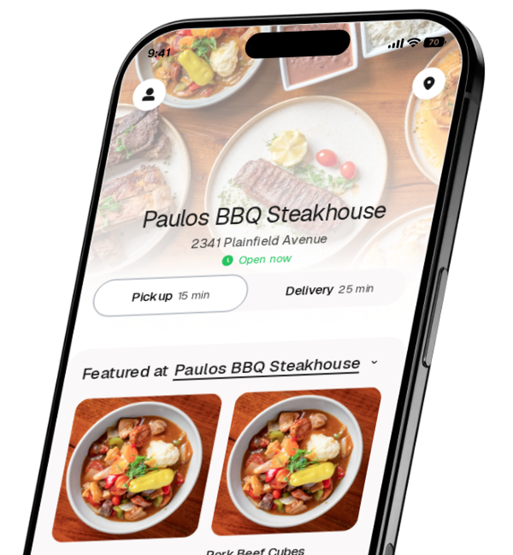 Paulos BBQ Steakhouse app preview